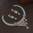 Manisha Jewellery Royal American Diamond Necklace Set