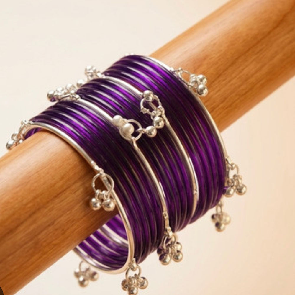 Manisha Jewellery Royal Look Jelly Kashmiri Bangles Set