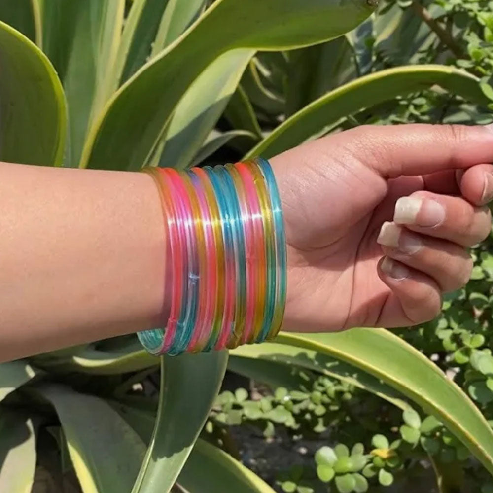 Manisha Jewellery Royal Look Jelly Bangles Set