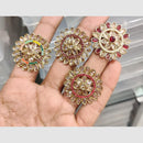 Manisha Jewellery Floral Crystal Stone Statement Ring for Women