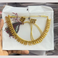 Manisha Jewellery Gold Plated leaf Design Necklace Set