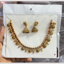 Manisha Jewellery Elegant Pota Stone And Pearl Necklace Set