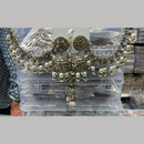 Manisha Jewellery Grand Mirror Beads Jhumki Earrings With Maangtikka