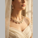 Manisha Jewellery Heritage Polki Kundan Stone Necklace Set