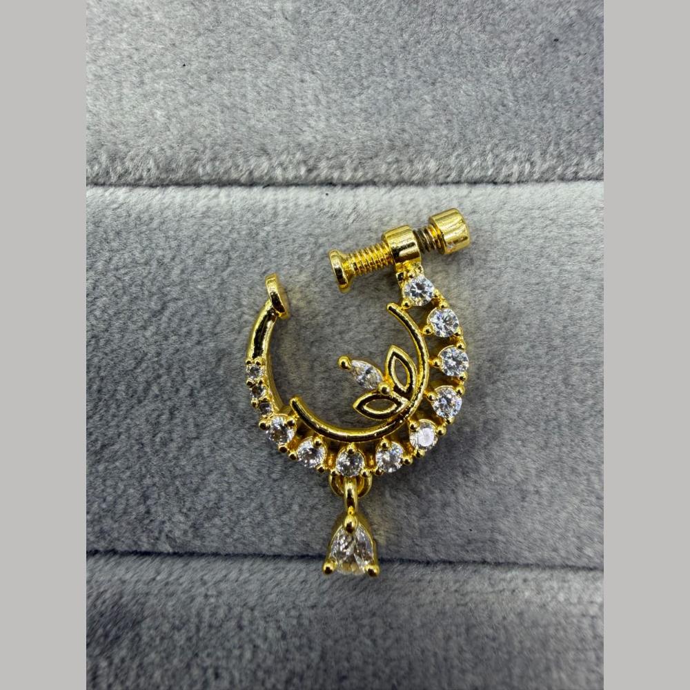 Manisha Jewellery Austrian Stone Designer Nose Ring