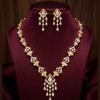 Manisha Jewellery Royal Austrian Stone Designer Necklace Set