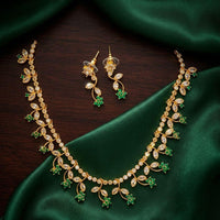 Manisha Jewellery Royal Austrian Stone Designer Necklace Set