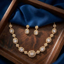 Manisha Jewellery Royal American Daimond Necklace Set