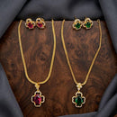 Manisha Jewellery Royal American Daimond Necklace Set