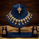 Manisha Gold Plated Kundan Stone Necklace Set