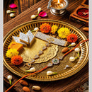 Manisha Jewellery Bhaiya And Bhabhi Kundan Stone Rakhi Combo