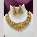 Manisha Jewellery Royal Pota Stone Temple Designer Necklace Set