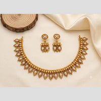 Manisha Jewellery Designer Pota Stone Necklace Set for Modern Women