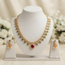 Manisha Jewellery Designer Pota Stone Necklace Set for Modern Women