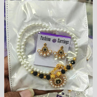Manisha Jewellery Austrian Stone And Beads Kids Necklace Set