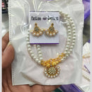 Manisha Jewellery Kundan Stone Pearl And Beads Dangler Earrings