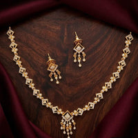Manisha Jewellery Luxury Austrian Stone Necklace Set  