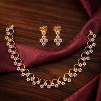 Manisha Jewellery Luxury Austrian Stone Necklace Set