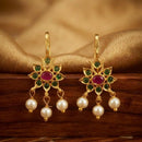 Manisha Jewellery Maharashtrian Traditional Press Bugadi Clip On Earrings Ear Cuff for Women And Girls