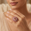 Manisha Jewellery Classic American Daimonds Ring