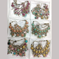 Manisha Jewellery Classic Pota Stone And Beads Choker Necklace Set