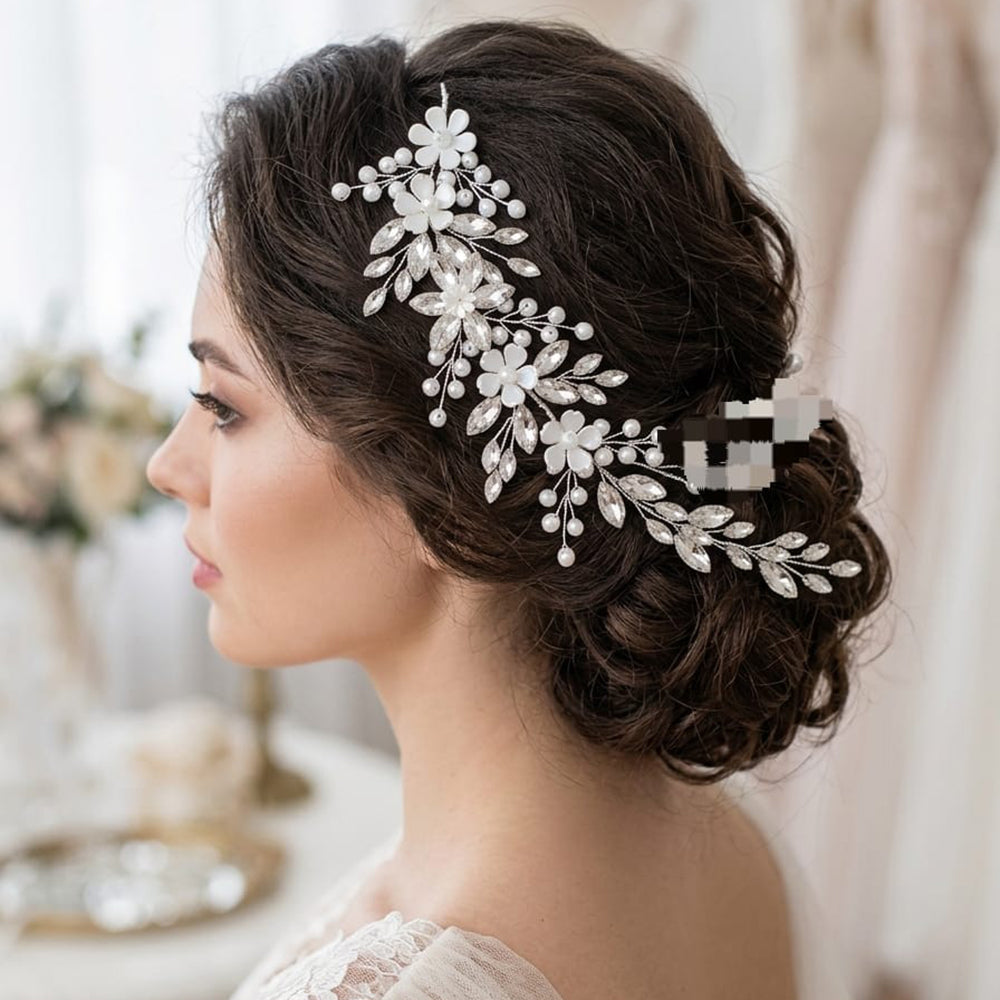 Manisha Jewellery Floral And Beads Hair Decoration Accessories