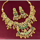 Manisha Jewellery Premium Pota Stone And Beads Necklace Set