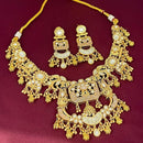Manisha Jewellery Premium Pota Stone And Beads Necklace Set