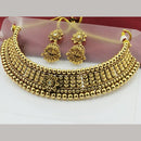 Manisha Jewellery Premium Pota Stone And Beads Choker Necklace Set