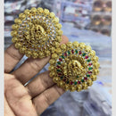Manisha Jewellery Pota Stone Temple Statement Ring for Women