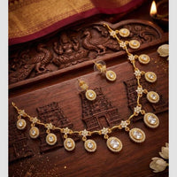 Manisha Jewellery Designer Austrian Stone Necklace Set