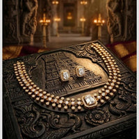 Manisha Jewellery Designer Crystal Stone Necklace Set