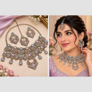 Manisha Jewellery Designer Crystal Stone And Austrian Stone Necklace Set