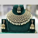 Manisha Jewellery Elegant Polki Kundan Stone And Pearl Choker Necklace Set for Women
