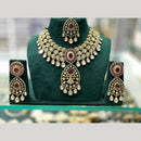 Manisha Jewellery Elegant Polki Kundan Stone Choker Necklace Set for Women