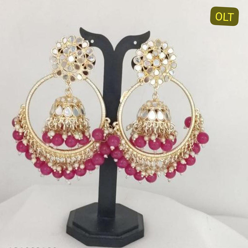 Lucentarts Jewellery Gold Plated Dangler Earrings