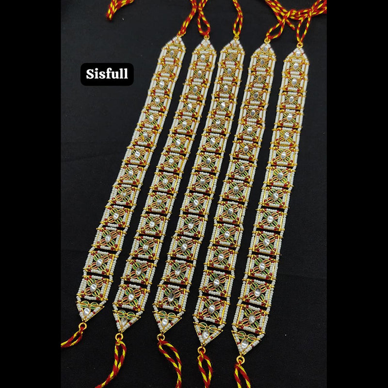 Lucentarts Jewellery Gold Plated Sheeshphool