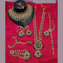 Lucentarts Jewellery Gold Plated Austrian Stone Bridal Set