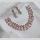 Lucentarts Jewellery American Diamond Necklace Set
