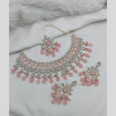 Lucentarts Jewellery Austrian Stone Pearl And Beads Necklace Set