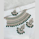 Lucentarts Jewellery Austrian Stone Pearl And Beads Necklace Set