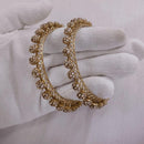 Lucentarts Jewellery Gold Plated Austrian Stone Bangles Set
