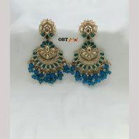 Lucentarts Jewellery Gold Plated Crystal And Austrian Stone Beads Dangler Earrings