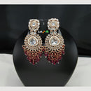 Lucentarts Fashion Earrings with Kundan and Beads Dangler Earrings 
