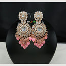 Lucentarts Fashion Earrings with Kundan and Beads Dangler Earrings