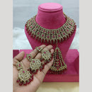 Lucentarts Jewellery Austrian Stone And Beads Necklace Set