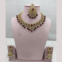 Lucentarts Jewellery Pota And Austrian Beads Necklace Set