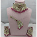 Lucentarts Jewellery Crystal And Pearl Layered Set for the Modern Muse