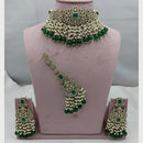 Lucentarts Jewellery Crystal And Pearl Layered Set for the Modern Muse