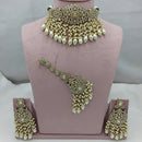Lucentarts Jewellery Crystal And Pearl Layered Set for the Modern Muse